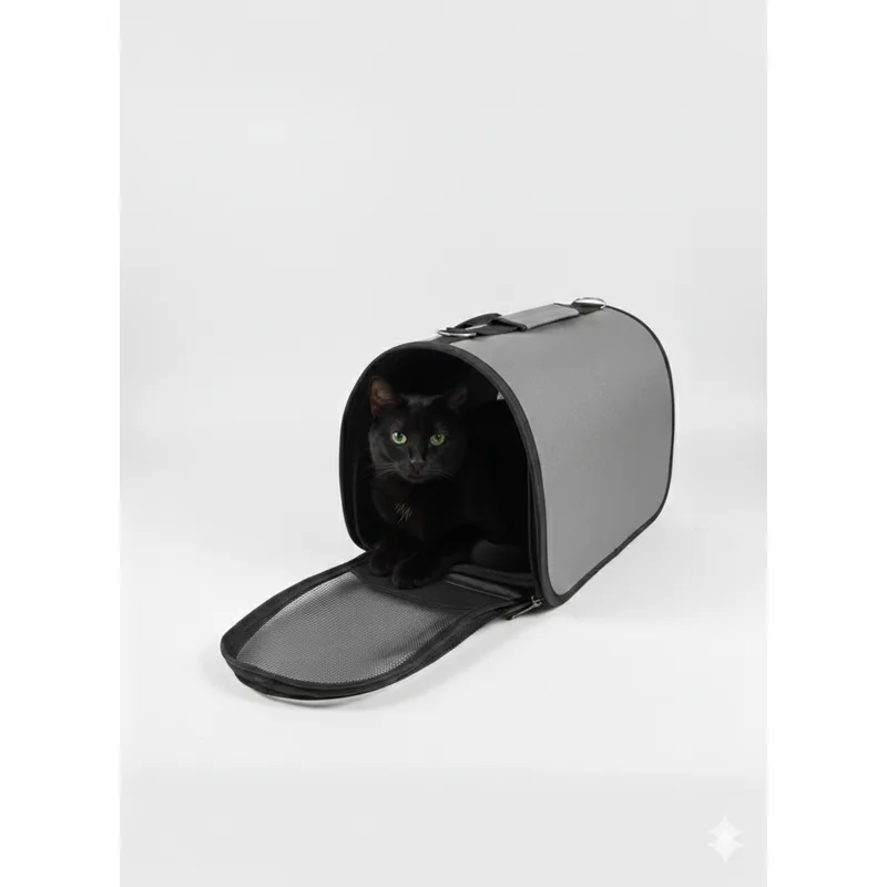 SAVANNA Mia серый с кошкой